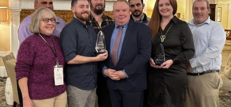 Holbrook Regional Emergency Communications Center Members Presented with Two Awards Through APCO-Atlantic Chapter